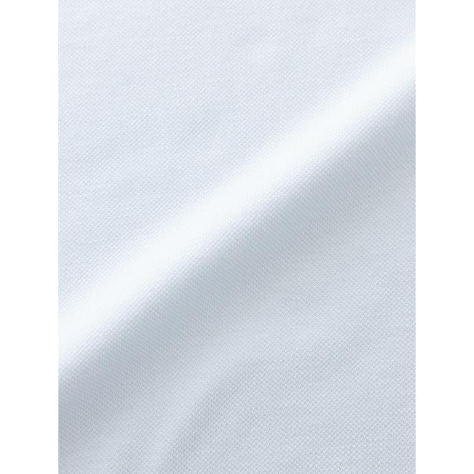 【50％OFF】ギローバー GUY ROVER 鹿の子半袖ポロシャツ/ワイドカラー イタリア製 ホワイト guy501001 | GUY ROVER | 01