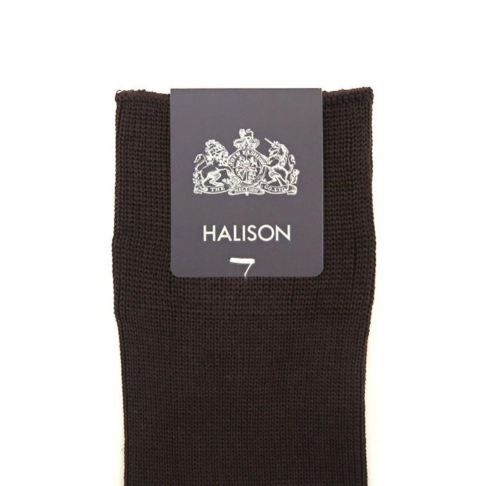 HALISON/ハリソン/ドレスソックス/ロングホーズ/27cm-28cm/ブラウン/HAL07 | HALISON | 02
