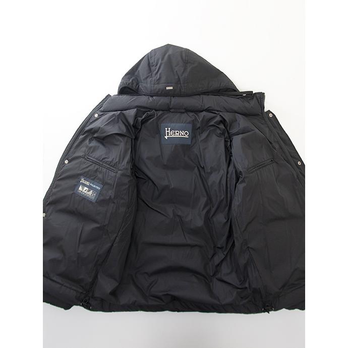 HERNO HERNO/ヘルノ 切替フーデッドダウンジャケット/POLAR-TECH
