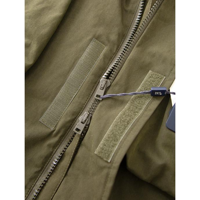 【30％OFF】ヘルノ HERNO フーデッドコート/ワックスドコットンミックス ミリタリーグリーン her501802 | HERNO | 06