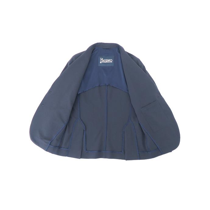 ヘルノ HERNO セットアップスーツ/ウォッシャブルストレッチポリエステル ネイビー her520602 | HERNO | 02