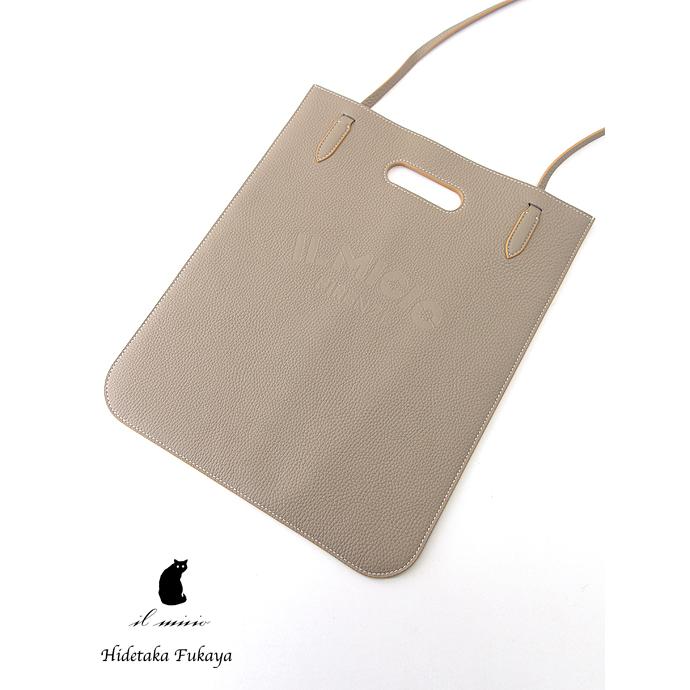 il micio/イルミーチョ/フラットバッグ/A-10 SHOULDER/トープ/ilm440202 | ブランド登録なし