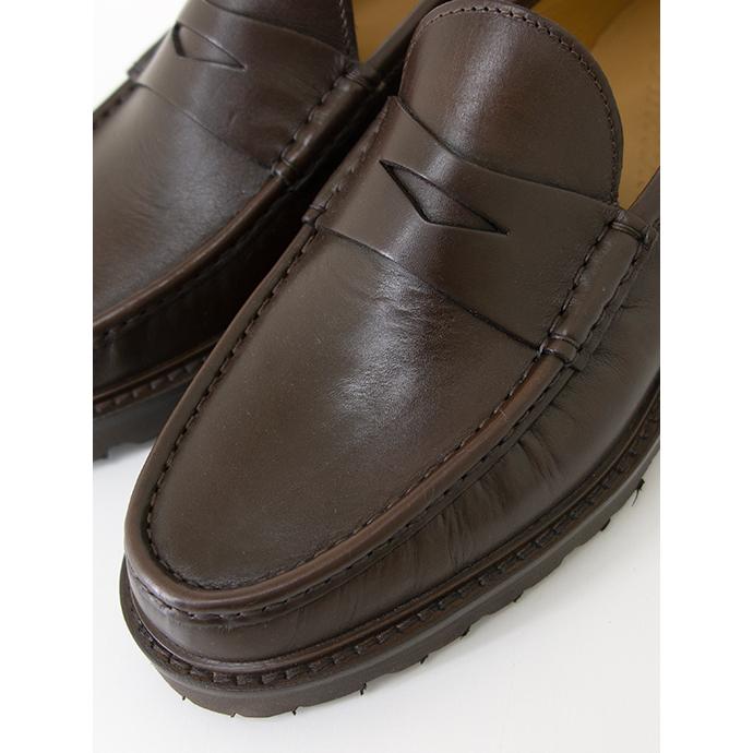 イル・モカシーノ IL MOCASSINO 超軽量コインローファー/Vibram Morflex Sole イタリア製 ダークブラウン ilm500801 | ブランド登録なし | 04