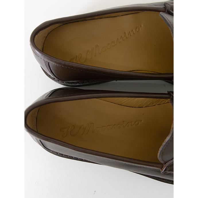 イル・モカシーノ IL MOCASSINO 超軽量コインローファー/Vibram Morflex Sole イタリア製 ダークブラウン ilm500801 | ブランド登録なし | 05