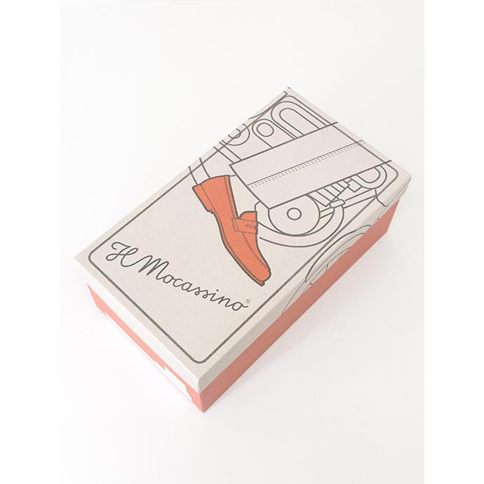 イル・モカシーノ IL MOCASSINO 超軽量コインローファー/Vibram Morflex Sole イタリア製 ダークブラウン ilm500801 | ブランド登録なし | 07