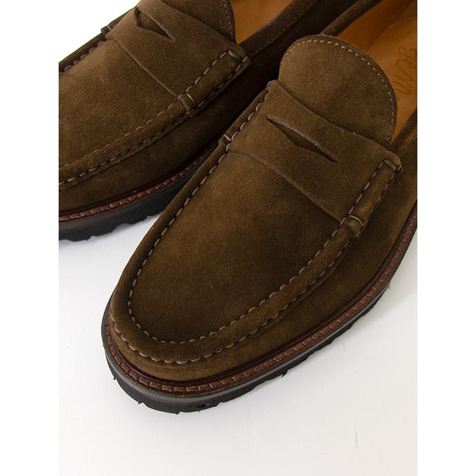 イル・モカシーノ IL MOCASSINO 超軽量コインローファー/Vibram Morflex Sole イタリア製 ダークブラウンスエード ilm501802 |  | 04