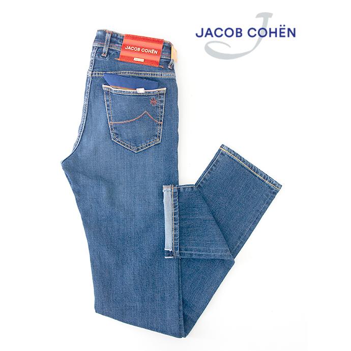 ヤコブコーエン JACOB COHEN プレミアムストレッチジーンズ/BARD LTD イタリア製 ウォッシュドブルー ja2241976 | JACOB COHEN