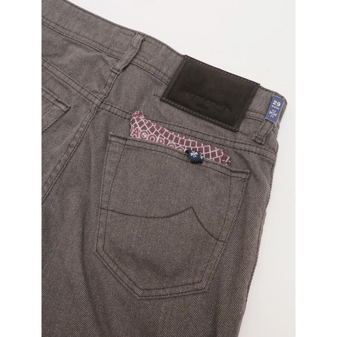 JACOB COHEN ヤコブコーエン 5ポケットパンツ/BARD/デニムライク イタリア製 ブラウン ja4288438 | JACOB COHEN | 05