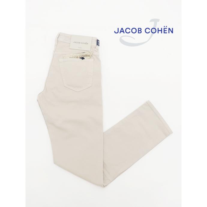 JACOB COHEN ヤコブコーエン 5ポケットパンツ/BARD/ピーチスキンツイル イタリア製 オフベージュ ja4288802 | JACOB COHEN