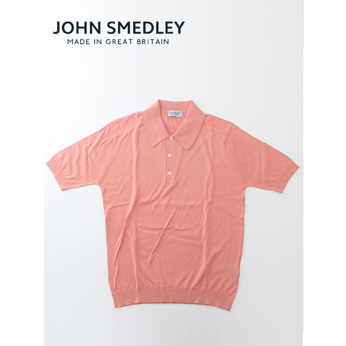 ジョンスメドレー　ニットポロ　半袖 JOHN SMEDLEY (ジョンスメドレー) 半袖ニットポロ | La Barba