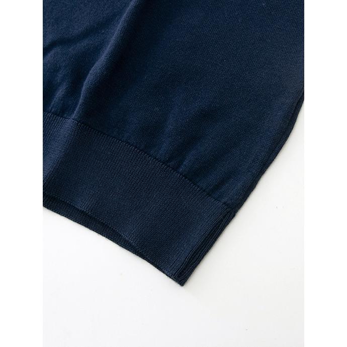 ジョンスメドレー ニットポロ　ダークネイビー JOHN SMEDLEY（ジョンスメドレー） ニットポロシャツ メンズ シー