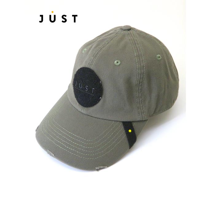 ジャスト ハット Just Hat ワッペン交換式トラッカーキャップ オリーブ jus502403 | 