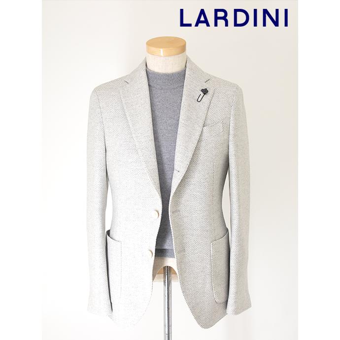 LARDINI LARDINI/ラルディーニ 3Bジャケット/ヘリンボーンウール 