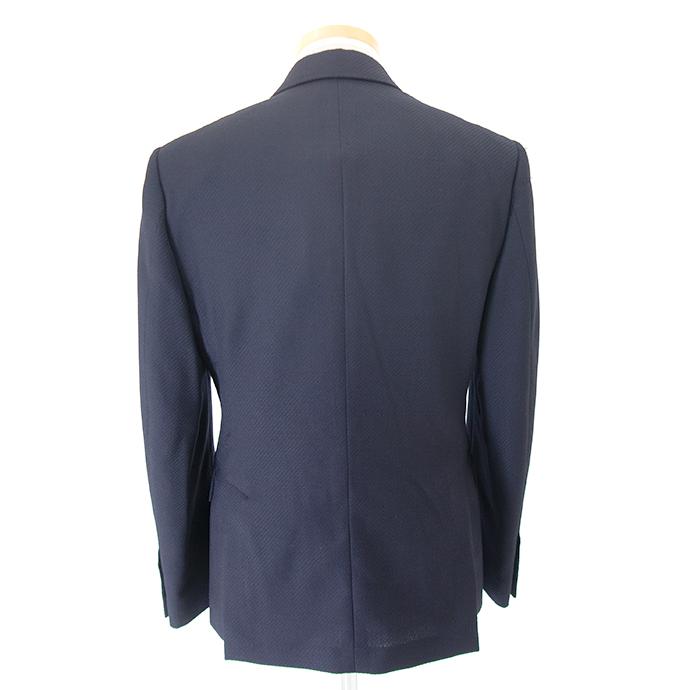 【40％OFF】ラルディーニ LARDINI 4Bブレザー/ダブルブレスト/ヘリンボーンカルゼウール イタリア製 ネイビー lar501601 | LARDINI | 02