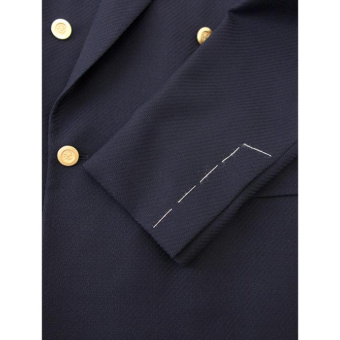【40％OFF】ラルディーニ LARDINI 4Bブレザー/ダブルブレスト/ヘリンボーンカルゼウール イタリア製 ネイビー lar501601 | LARDINI | 06