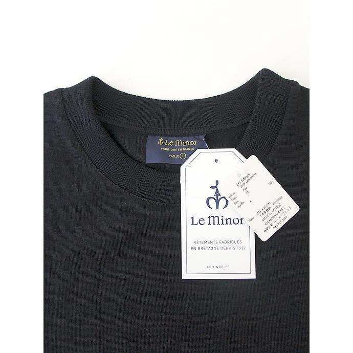 Le minor/ルミノア/長袖ウールカットソー/ブラック/lem442006 | Le Minor | 03