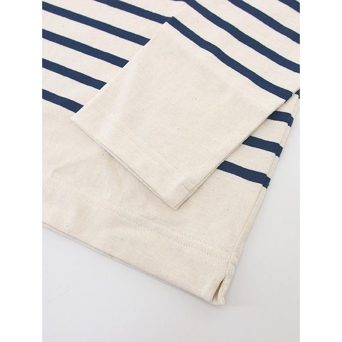 Le minor/ルミノア/バスクシャツ/長袖/エクリュ×ネイビー×レッド/lem460804 | Le Minor | 02