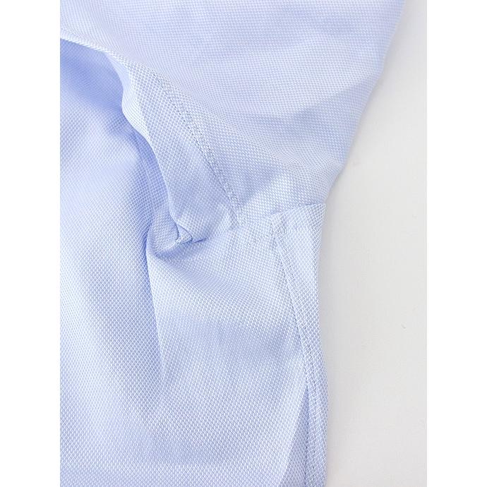 LES LESTON/レスレストン/ドレスシャツ/セミワイドカラー/ロイヤルオックスフォード/サックスブルー/les381202 | HERMES | 03