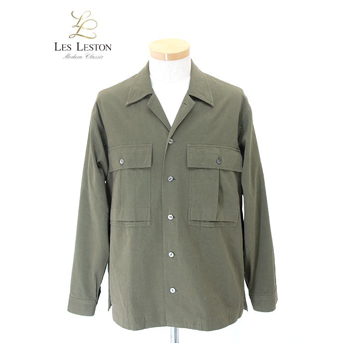 レスレストン LES LESTON シャツアウター/コットンツイル 日本製