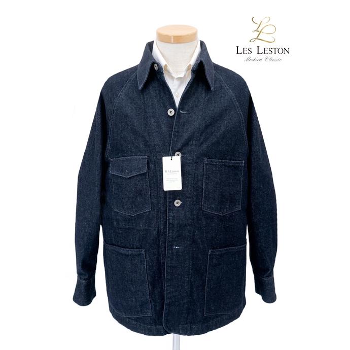 レスレストン LES LESTON デニムカバーオール インディゴ les521801 | 