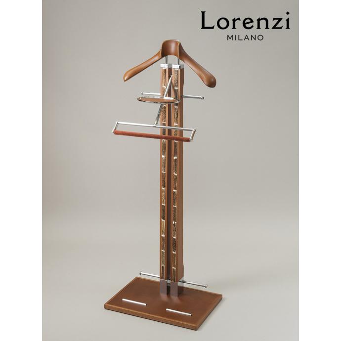 Lorenzi/ロレンツィ/ワードローブスタンド/ブラウン/lor421401 | ブランド登録なし