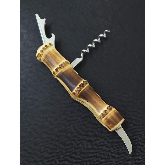 Lorenzi/ロレンツィ/ソムリエナイフ/ワインオープナー/バンブー/ナチュラル/lor421406 | ブランド登録なし | 01