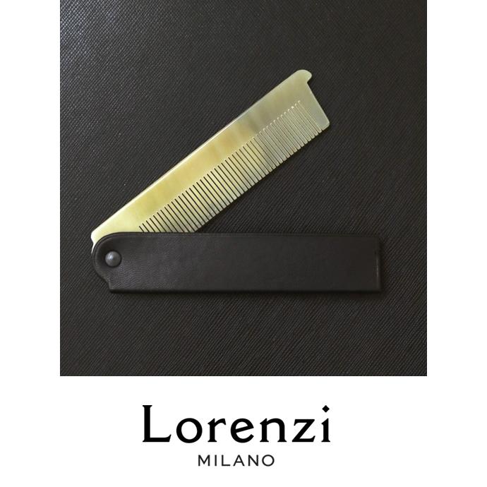 Lorenzi/ロレンツィ/ポケットコーム/ブラック/lor421408 | ブランド登録なし