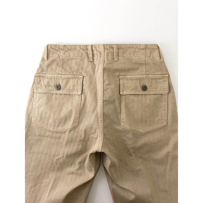 マビテックス MABITEX ファティーグパンツ/ヘリンボーンコットン ライトブラウン mab501803 |  | 06