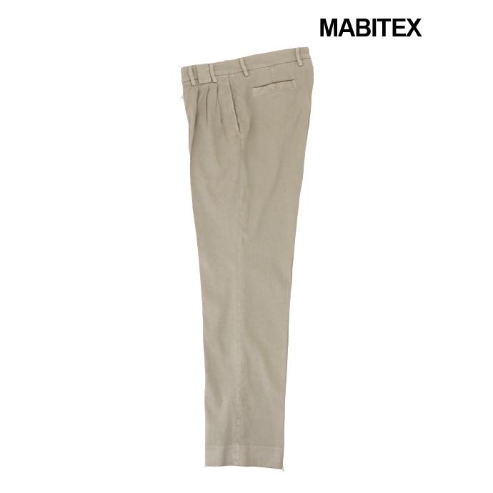 コンフォート・スリム マビテックス MABITEX リネンコットンパンツ ベージュ mab520602 | 
