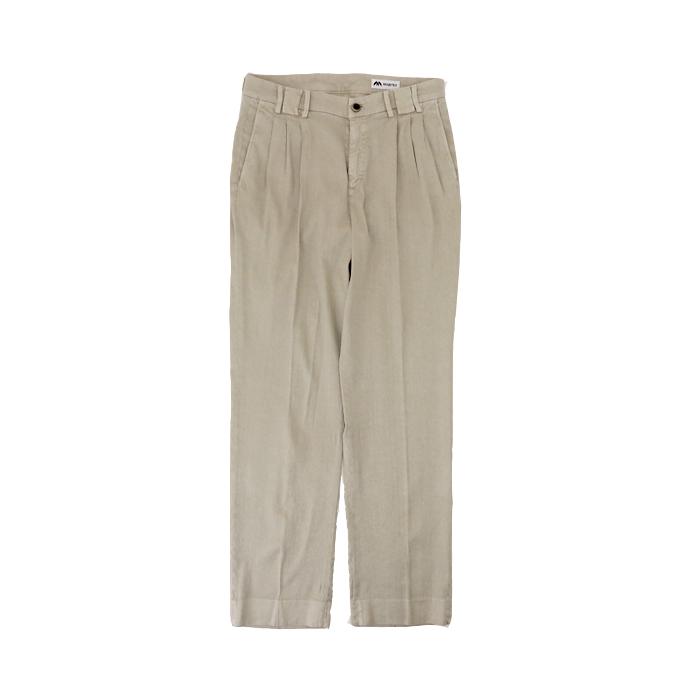 コンフォート・スリム マビテックス MABITEX リネンコットンパンツ ベージュ mab520602 |  | 01
