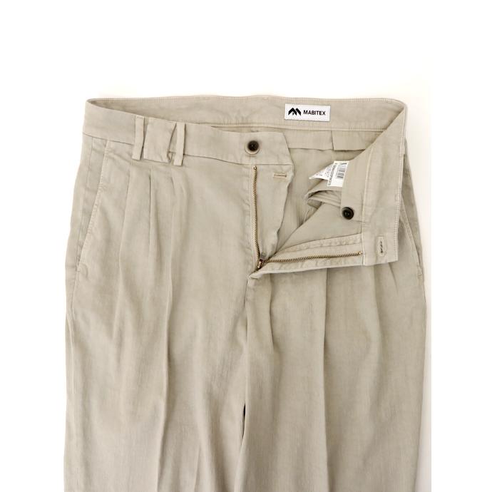 コンフォート・スリム マビテックス MABITEX リネンコットンパンツ ベージュ mab520602 |  | 02