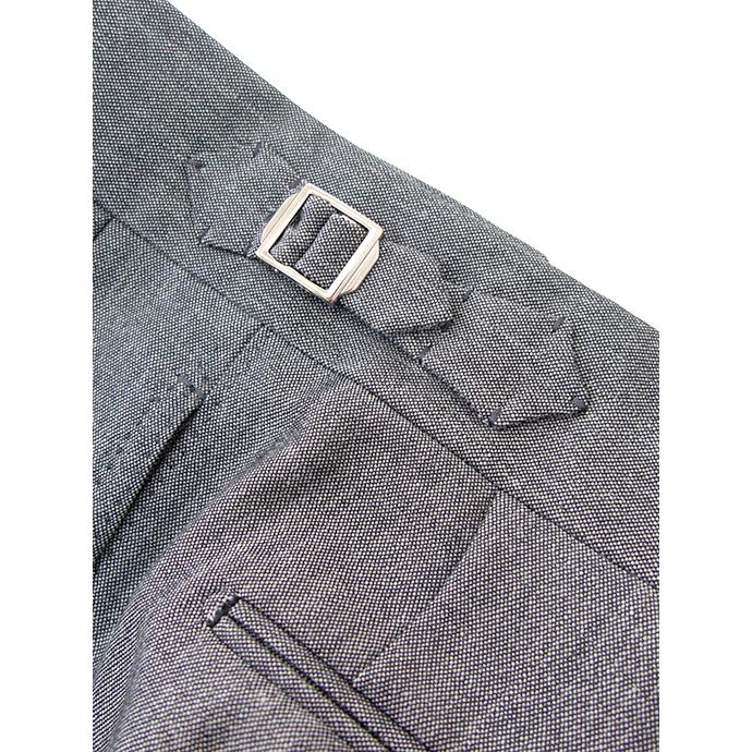 マッシモ・コラード Massimo Corrado ベルトレストラウザーズ/ウールモヘア イタリア製 グレー mac500404 | ブランド登録なし | 04