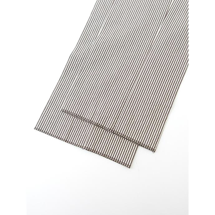 マッシモ・コラード Massimo Corrado ベルトレストラウザーズ/ストレッチシアサッカー イタリア製 ブラウン×ホワイト mac500408 | ブランド登録なし | 11