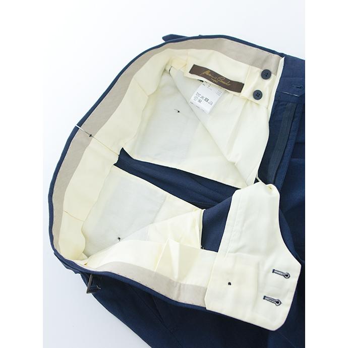 マッシモ・コラード Massimo Corrado 別注ベルトレストラウザーショーツ/ウールリネン イタリア製 ネイビー mac501001 | ブランド登録なし | 07