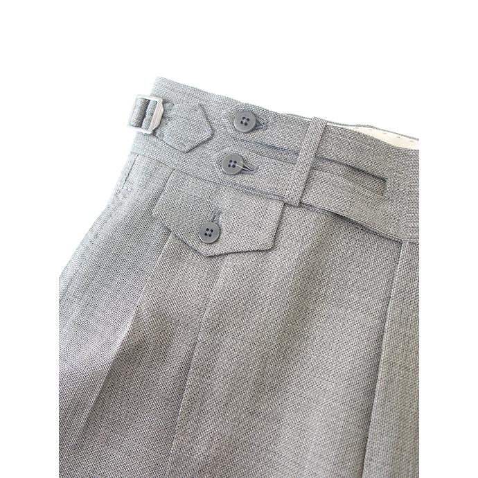 マッシモ・コラード Massimo Corrado 2WAYトラウザーズ/Loro Pianaヴィンテージシャークスキンウール イタリア製 ヴィンテージグレー mac501601 |  | 05