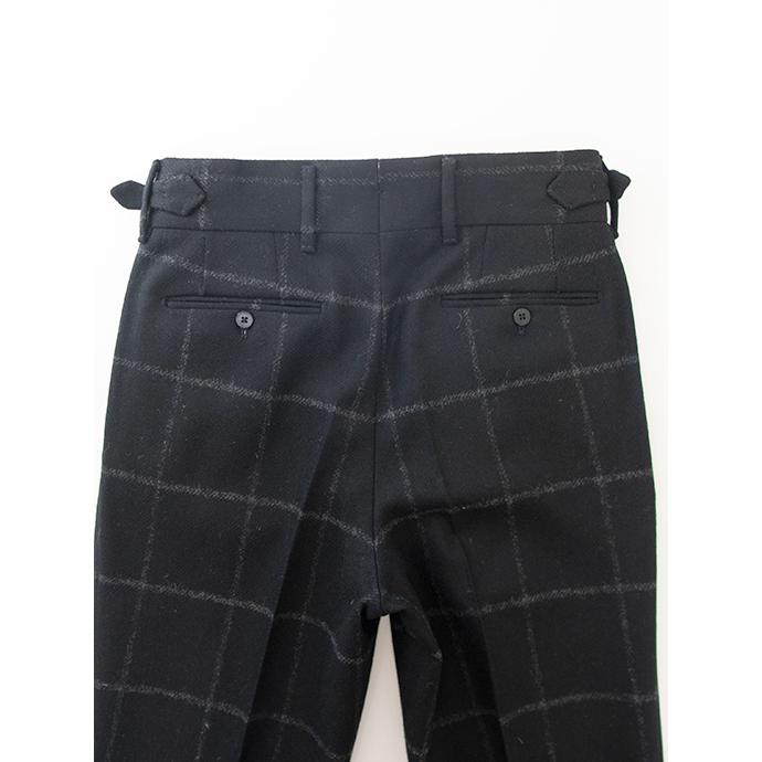 マッシモ・コラード Massimo Corrado 2WAYトラウザーズ/ヴィンテージツイードウィンドウペン イタリア製 ブラック×グレー mac501603 |  | 07