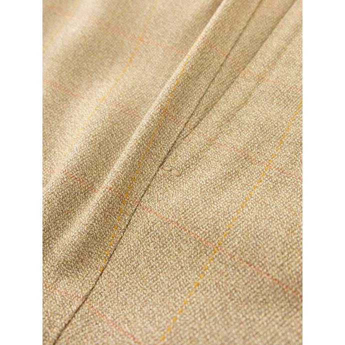 マッシモ・コラード Massimo Corrado ベルトレストラウザーズ/ヴィンテージチェックキャバリーツイルウール イタリア製 ベージュ mac501605 |  | 04