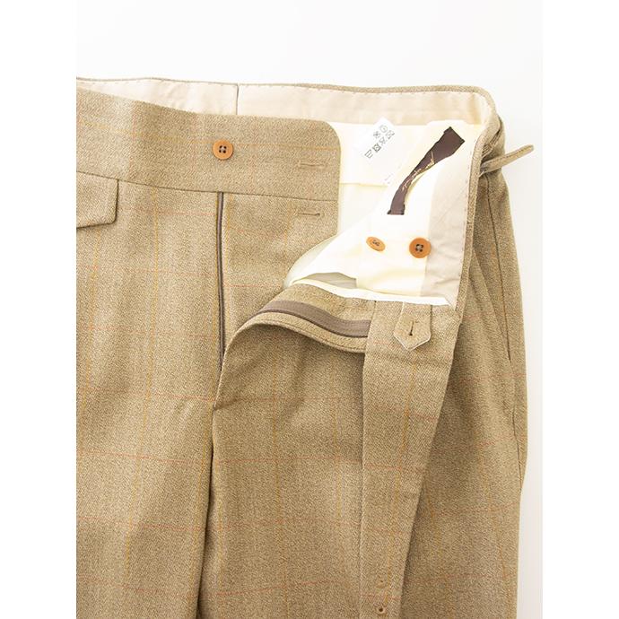 マッシモ・コラード Massimo Corrado ベルトレストラウザーズ/ヴィンテージチェックキャバリーツイルウール イタリア製 ベージュ mac501605 |  | 06