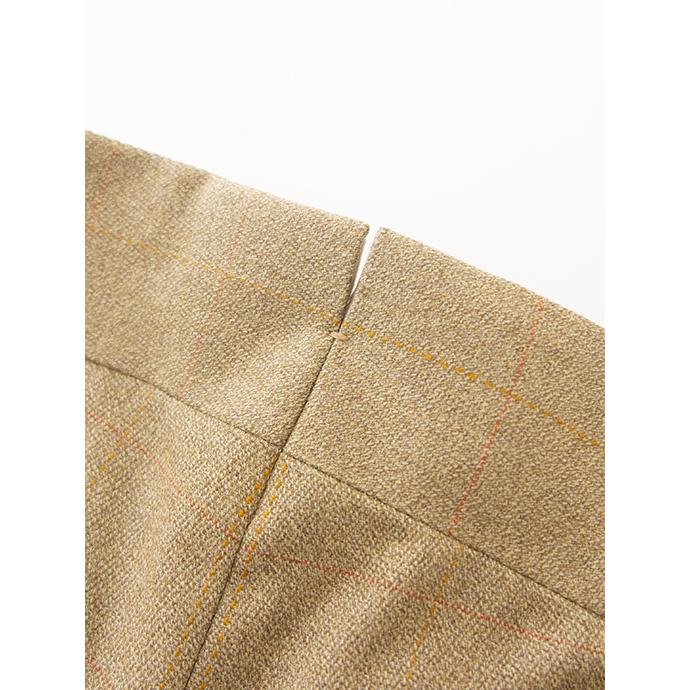 マッシモ・コラード Massimo Corrado ベルトレストラウザーズ/ヴィンテージチェックキャバリーツイルウール イタリア製 ベージュ mac501605 |  | 08