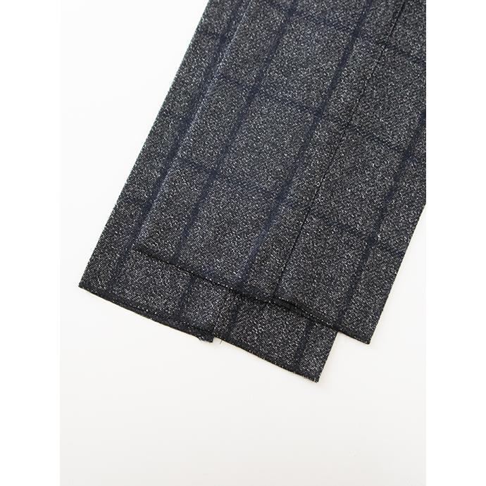 マッシモ・コラード Massimo Corrado ベルトレストラウザーズ/ヴィンテージソフトツイードウィンドウペン イタリア製 シャドウグレー mac501606 |  | 10