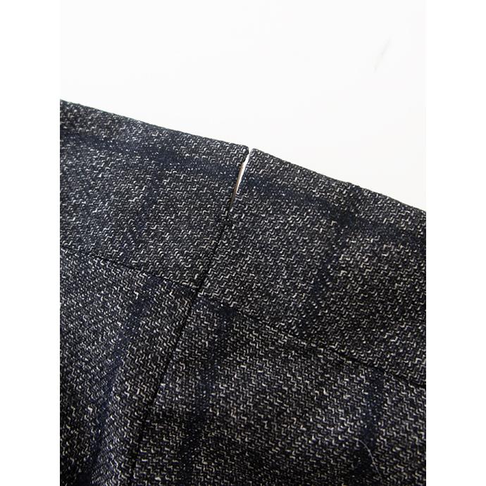 マッシモ・コラード Massimo Corrado ベルトレストラウザーズ/ヴィンテージソフトツイードウィンドウペン イタリア製 シャドウグレー mac501606 |  | 08