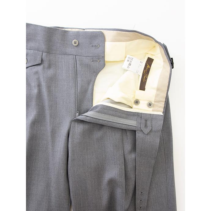 マッシモ・コラード Massimo Corrado ベルトレストラウザーズ/ヴィンテージウールツイル イタリア製 グレー mac501607 |  | 06