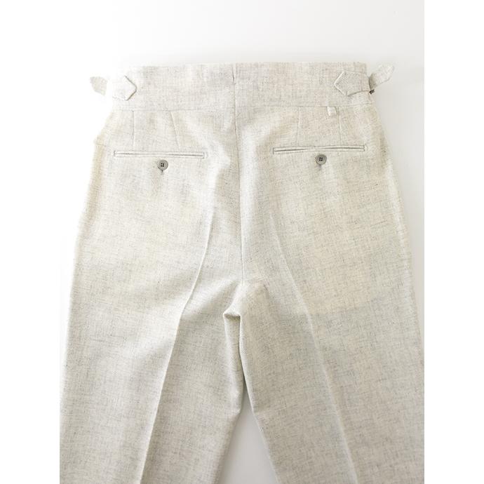 マッシモ・コラード Massimo Corrado 別注トラウザーズ/ウィンザーモデル/ウールカシミア イタリア製 スノーグレー mac502001 |  | 08