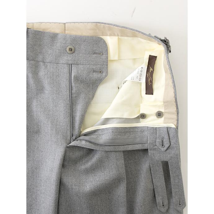 マッシモ・コラード Massimo Corrado 2WAYトラウザーズ/スムースサキソニーウール イタリア製 ライトグレー mac502003 |  | 06