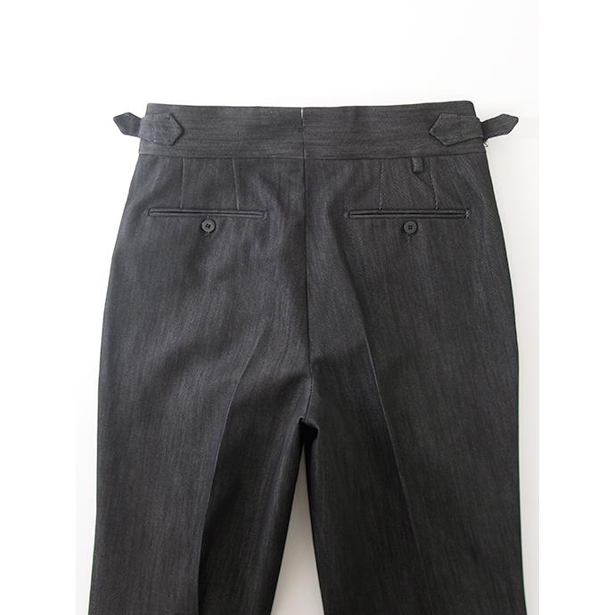 マッシモ・コラード Massimo Corrado ベルトレストラウザーズ/リジッドブラックデニム イタリア製 ブラック mac502201 |  | 08