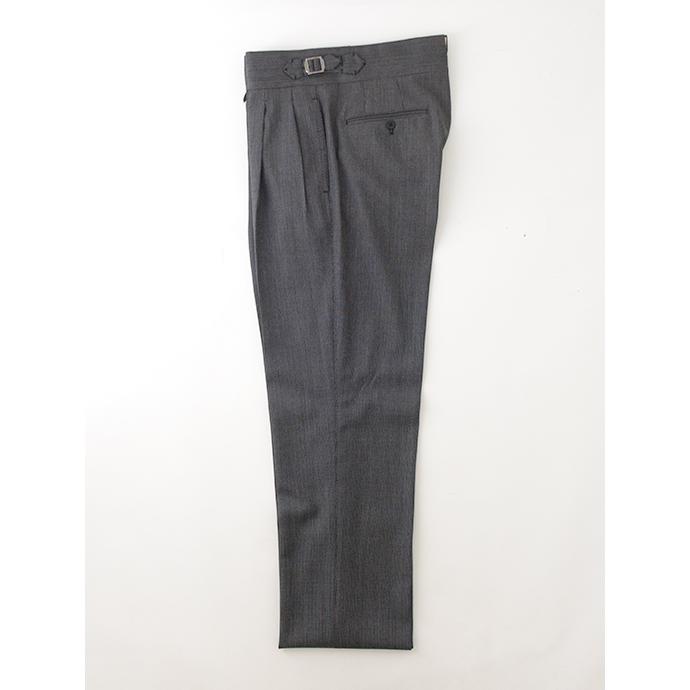 マッシモ・コラード Massimo Corrado マイクロヘリンボーンウール/別注トラウザーズ/ウィンザーモデル イタリア製 グレー mac502205 |  | 02