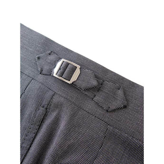 マッシモ・コラード Massimo Corrado マイクロヘリンボーンウール/別注トラウザーズ/ウィンザーモデル イタリア製 グレー mac502205 |  | 05