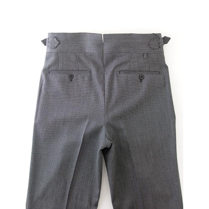 マッシモ・コラード Massimo Corrado マイクロヘリンボーンウール/別注トラウザーズ/ウィンザーモデル イタリア製 グレー mac502205 |  | 06