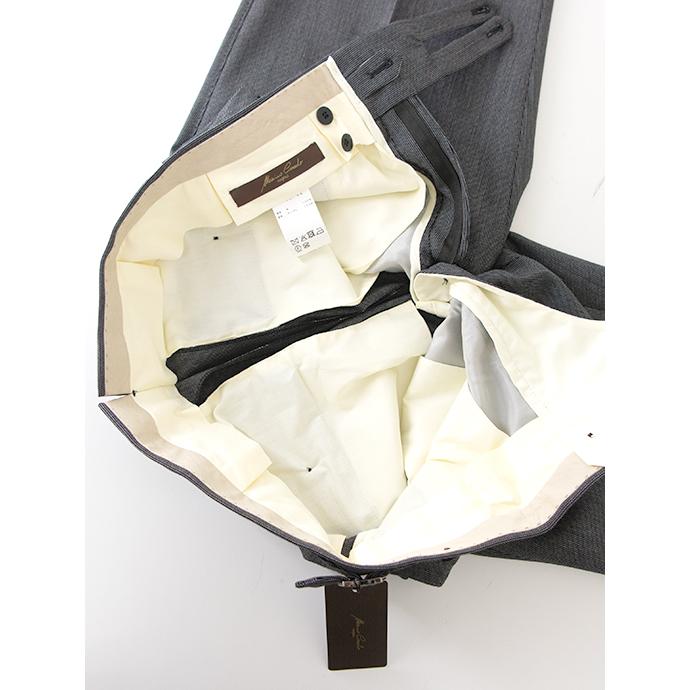 マッシモ・コラード Massimo Corrado マイクロヘリンボーンウール/別注トラウザーズ/ウィンザーモデル イタリア製 グレー mac502205 |  | 08