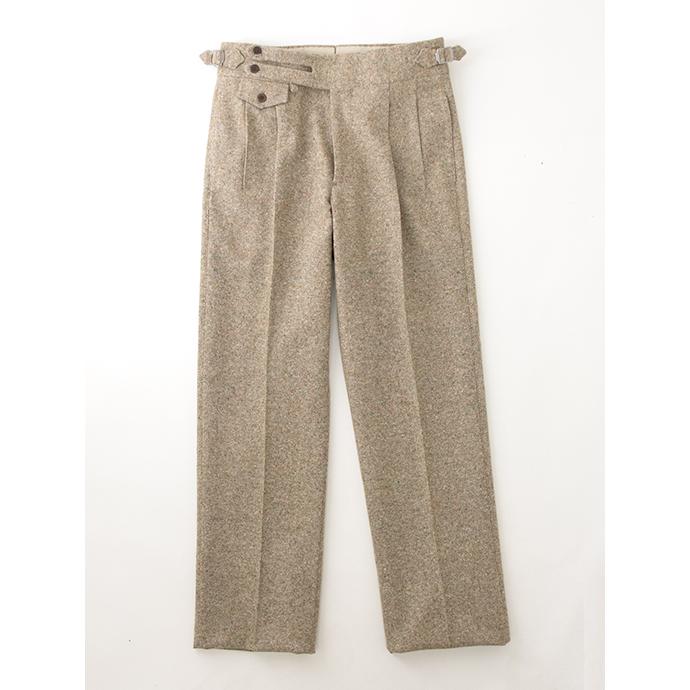 マッシモ・コラード Massimo Corrado ホームスパンツイード/別注トラウザーズ/ウィンザーモデル イタリア製 ベージュ mac502207 |  | 01